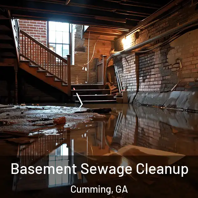  Basement Sewage Cleanup Cumming, GA