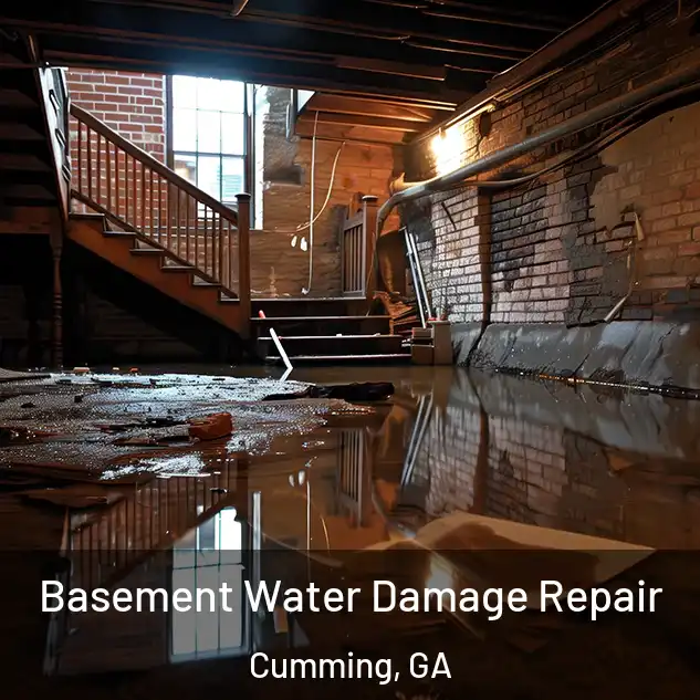  Basement Water Damage Repair Cumming, GA