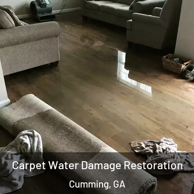  Carpet Water Damage Restoration Cumming, GA
