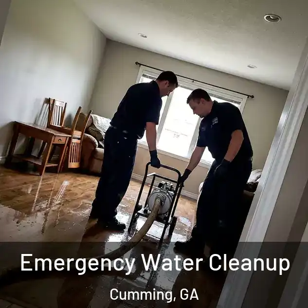  Emergency Water Cleanup Cumming, GA