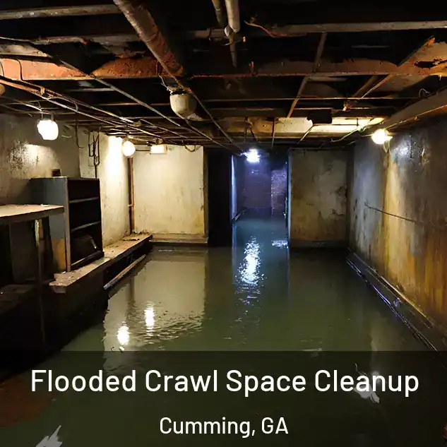  Flooded Crawl Space Cleanup Cumming, GA