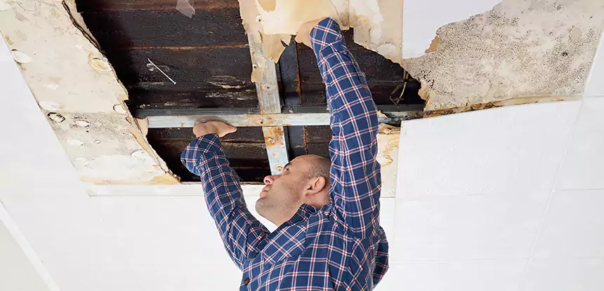 Attic Wood Rot Repair in Cumming