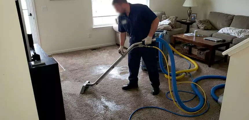 Flooded Basement Carpet Cleanup Cumming