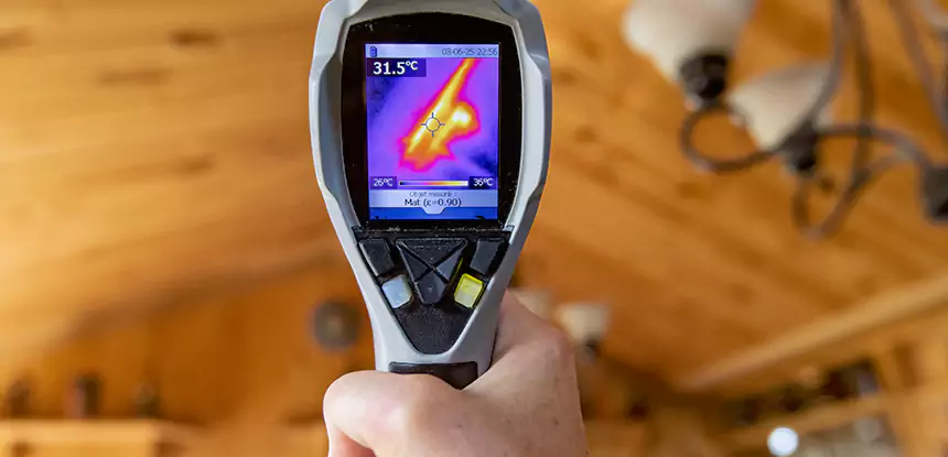 Infrared Camera Roof Leak Detection in Cumming