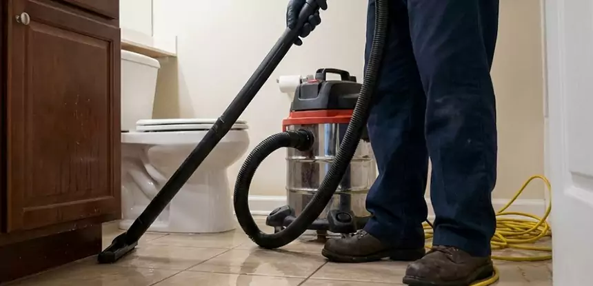 Fix Bathroom Floor Water Damage Cumming