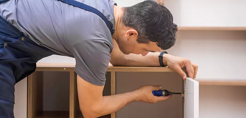 Water Damaged Cabinet Repair in Cumming