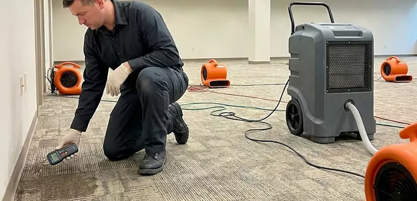 Drying Carpet Padding After Flood in Cumming