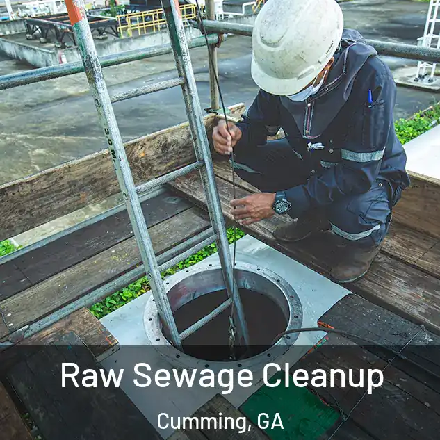  Raw Sewage Cleanup Cumming, GA