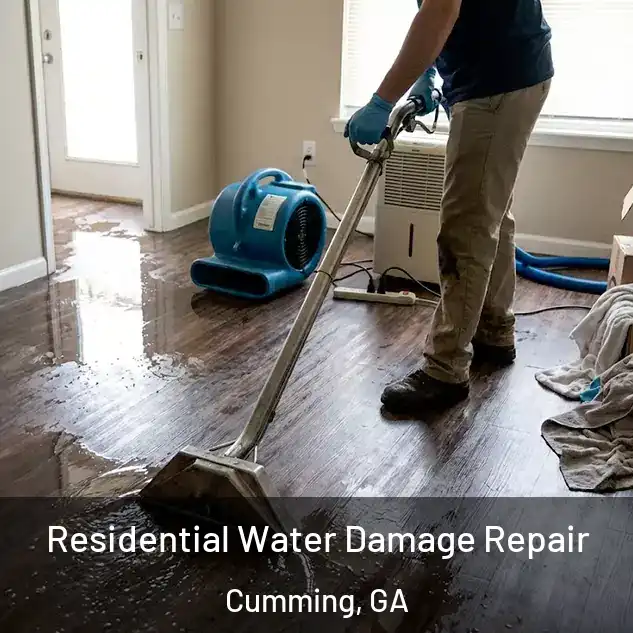  Residential Water Damage Repair Cumming, GA