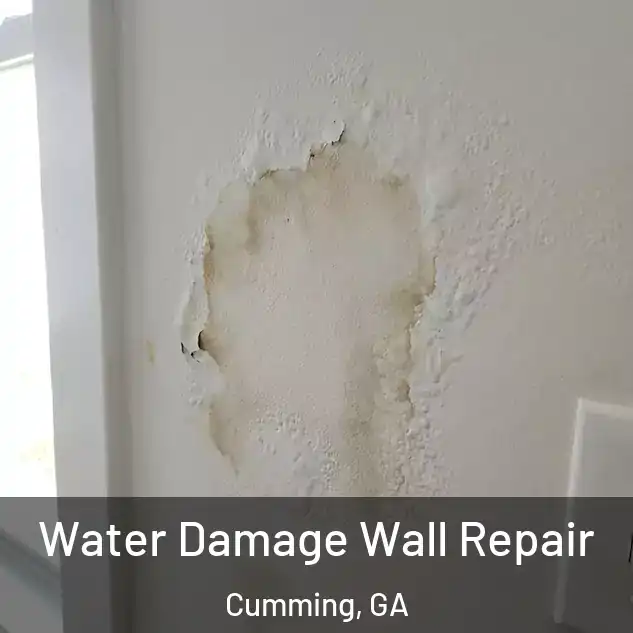 Water Damage Wall Repair Cumming, GA